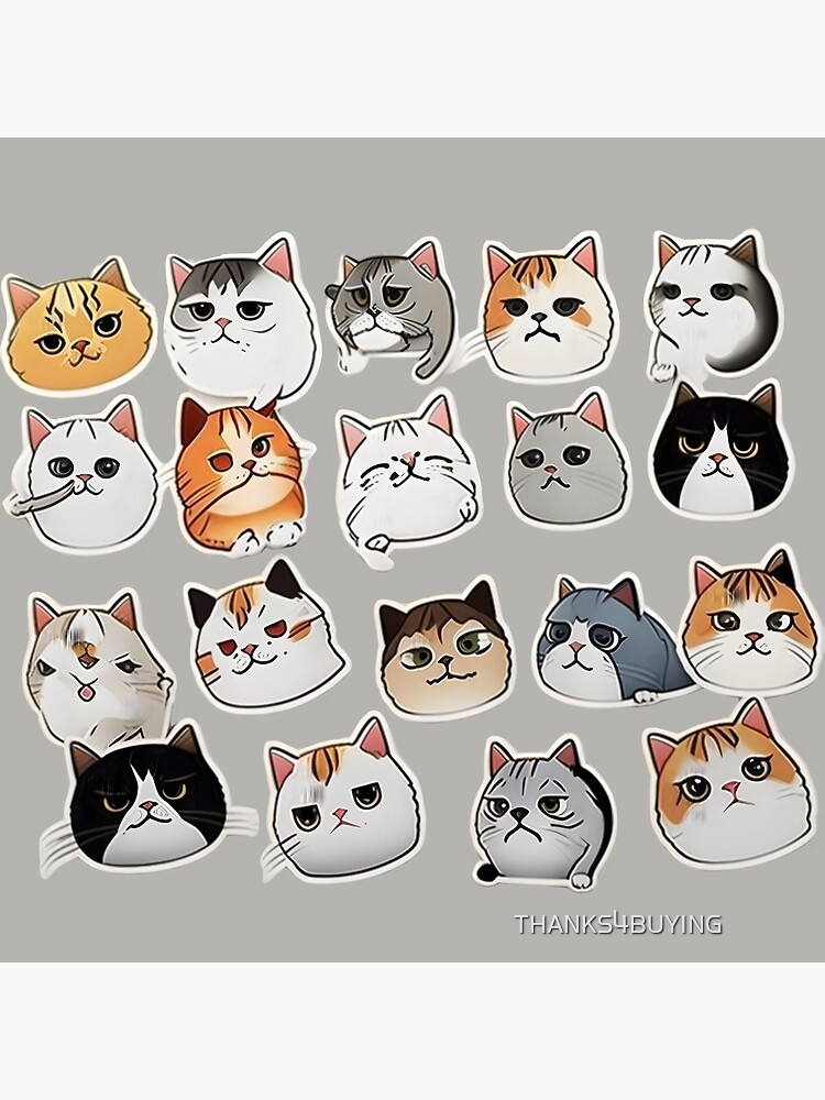 Funny Pop Music Cat Dancing Sticker for Sale by THANKS4BUYING