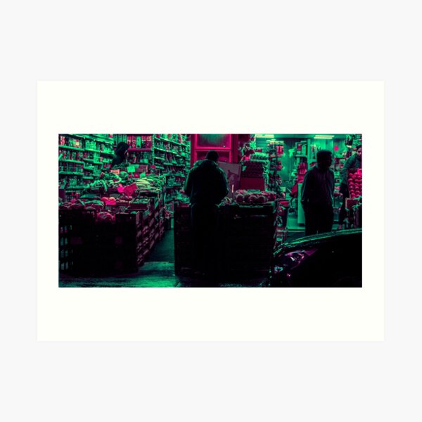 Off License Art Print