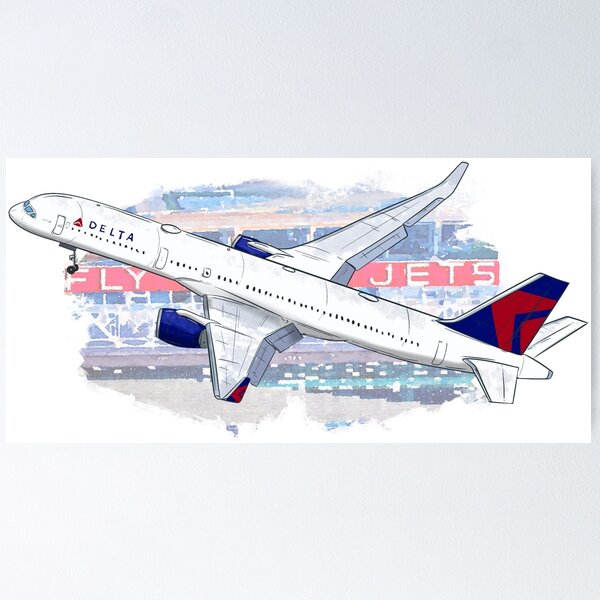 Item preview, Delta Boeing 757 designed and sold by Michael Garber.