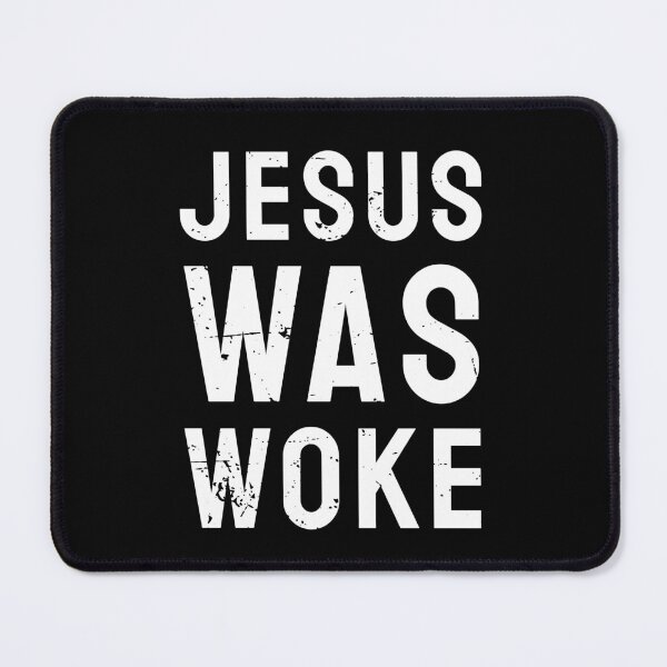Item preview, Jesus Was Woke Vintage Retro Text designed and sold by bolkibox.
