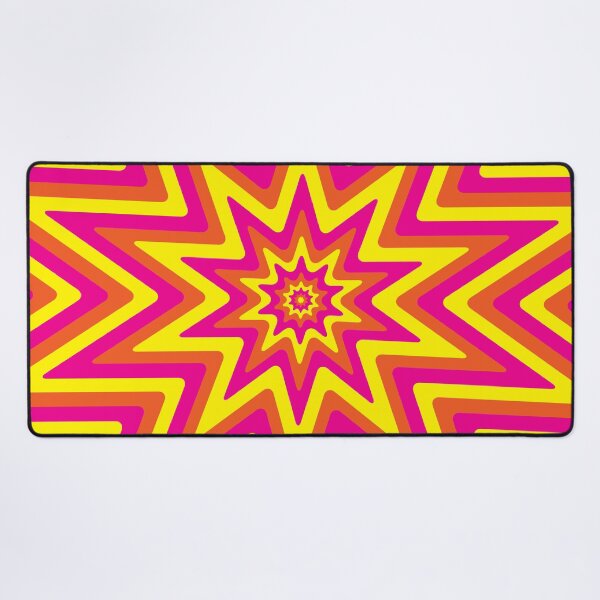 Item preview, Warm Colors Kaleidoscope Starburst designed and sold by ColorZoo.