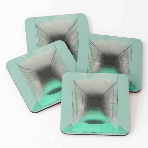 Item preview, Liminal Space Pool Corridor designed and sold by Ignniis.