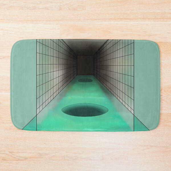 Item preview, Liminal Space Pool Corridor designed and sold by Ignniis.
