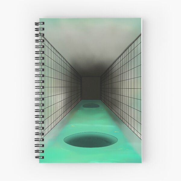 Item preview, Liminal Space Pool Corridor designed and sold by Ignniis.
