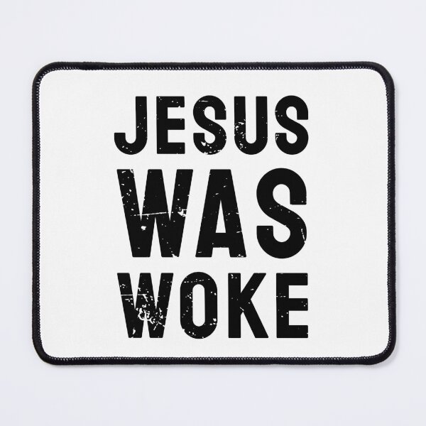 Item preview, Jesus Was Woke Vintage Retro Text designed and sold by bolkibox.