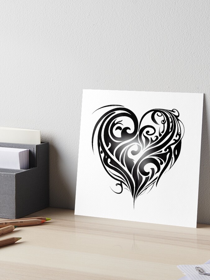Tribal Tattoo Heart Tribal Tattoo Heart