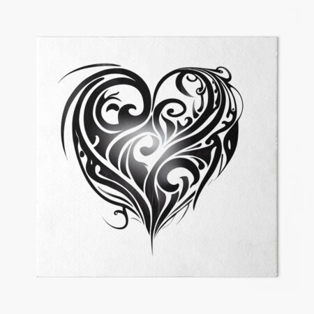 Tribal Tattoo Heart