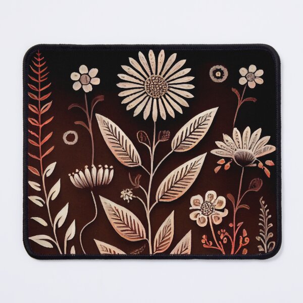 Item preview, Warli Flowers designed and sold by Banded-Canyon.
