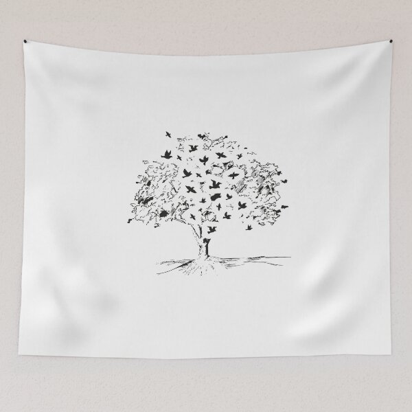 Item preview, tree or birds designed and sold by dcreagraph.