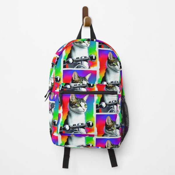 Item preview, Funny cat motif in pop art design designed and sold by Bernsteinhaus.