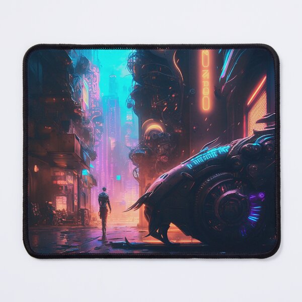 Item preview, CYBERPUNK FUTURE CITY LANDSCAPE designed and sold by elnixart.