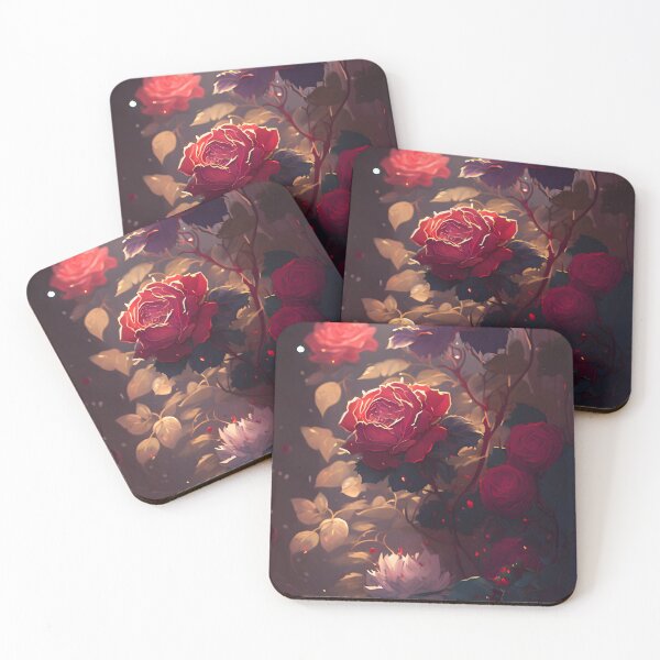 Item preview, Red Roses Blooming designed and sold by DigitalRevvi.