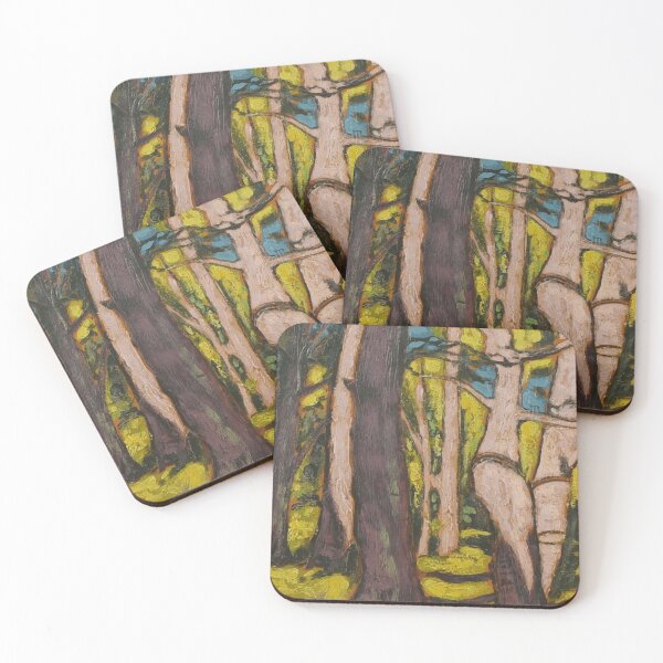 Item preview, Surreal wood scene by Lawren Harris designed and sold by TheRedVineyard.