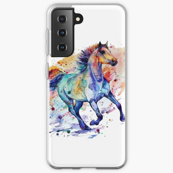 horse art Samsung Galaxy Soft Case