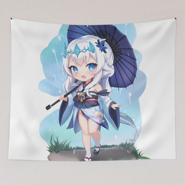 Item preview, Kagura Mobile Legends Chibi Fan art designed and sold by Moonlit Tower Art.