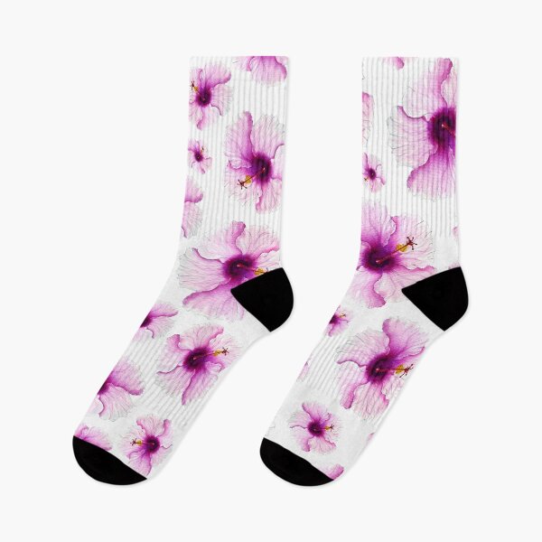 Item preview, Tropical Hibiscus Flower Seamless Pattern designed and sold by Wolshebnaja.