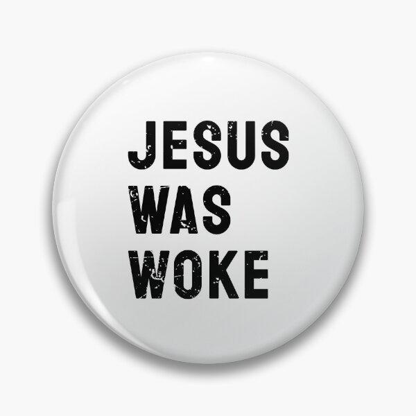 Item preview, Jesus Was Woke Vintage Retro Text designed and sold by bolkibox.