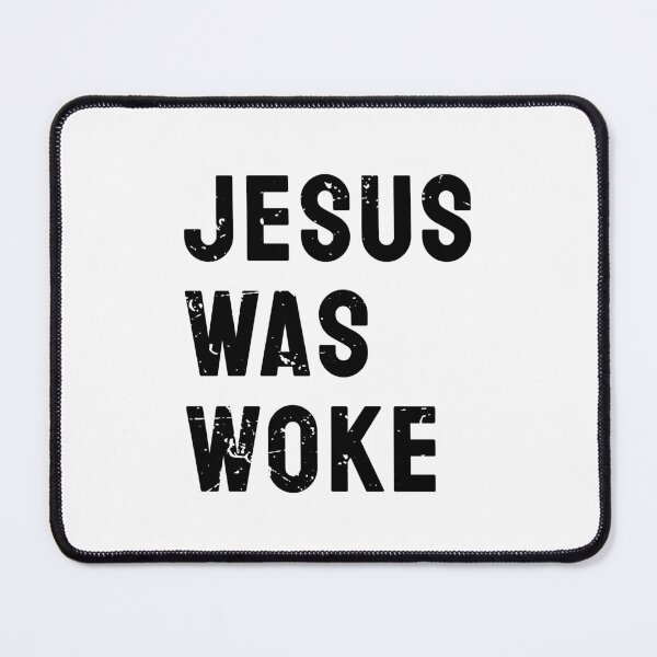 Item preview, Jesus Was Woke Vintage Retro Text designed and sold by bolkibox.