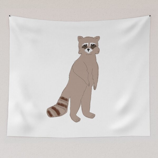 Item preview, Racoon: Nothing to See Here designed and sold by LilMorsels.