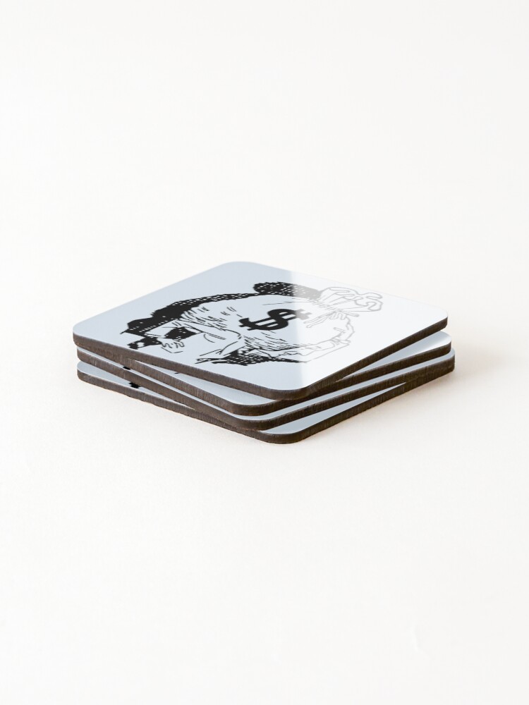 Thumbnail 4 of 5, Coasters (Set of 4), Tech Support designed and sold by HOMEDESIGNPRINT.
