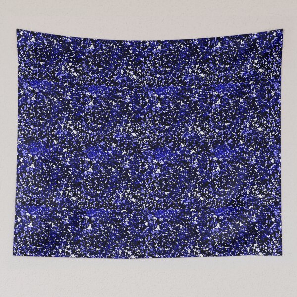 Item preview, Circular Splotchy Grunge Pattern in Blue designed and sold by Darcy777.