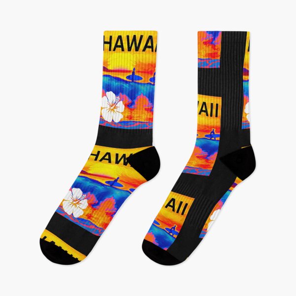 Item preview, VINTAGE HAWAII SURFING LABEL designed and sold by starfishstuff.