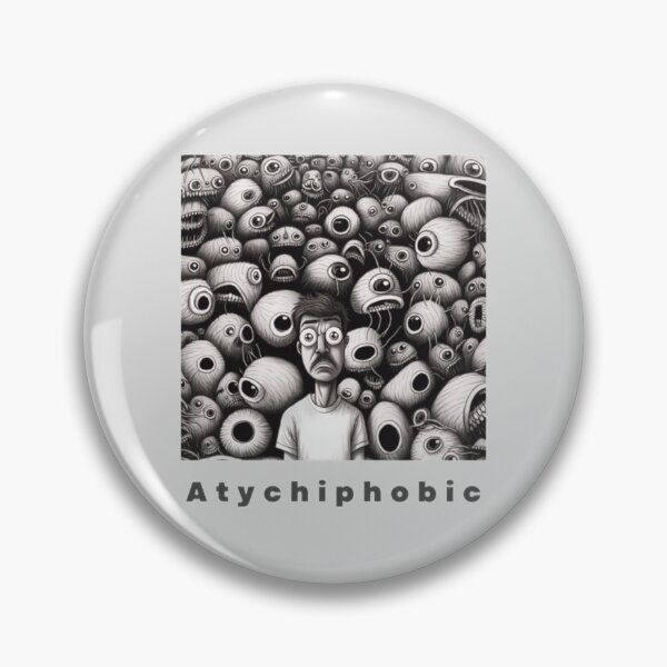 Item preview, atychiphobia, atychiphobic, fear of failure, sorry i cant tshirt illustration , anxiety design designed and sold by KesDesigns ⭐⭐⭐⭐⭐.