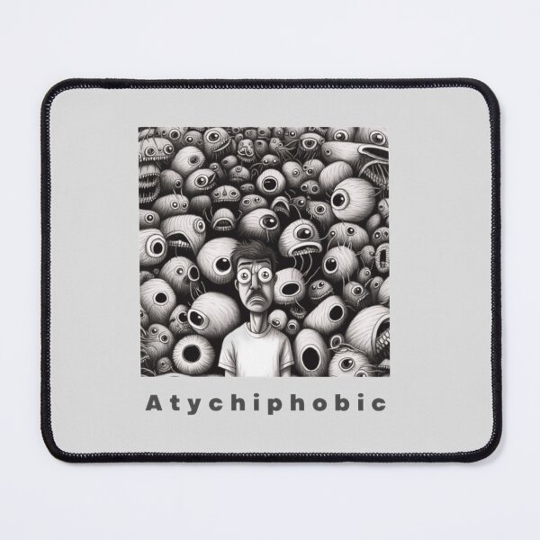 Item preview, atychiphobia, atychiphobic, fear of failure, sorry i cant tshirt illustration , anxiety design designed and sold by KesDesigns ⭐⭐⭐⭐⭐.