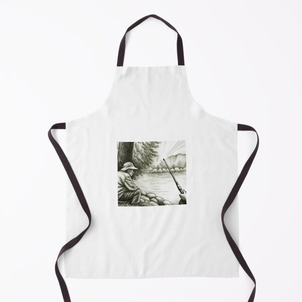 Item preview, Old Man fishing designed and sold by GhostlierNation.