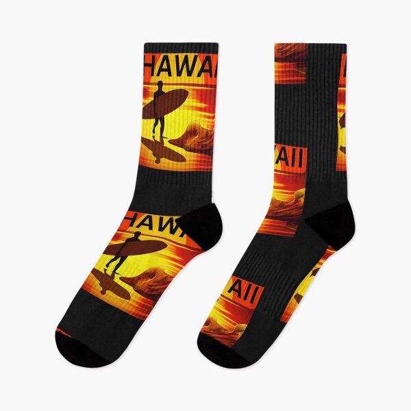 Item preview, VINTAGE HAWAII SURFING LABEL designed and sold by starfishstuff.