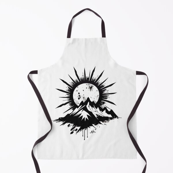 Item preview, Tribal Tattoo Mountain designed and sold by ShadowAndSlate.