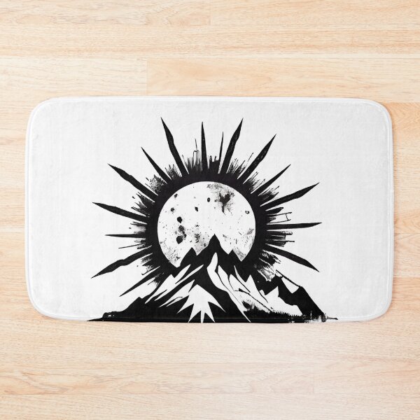 Item preview, Tribal Tattoo Mountain  designed and sold by ShadowAndSlate.