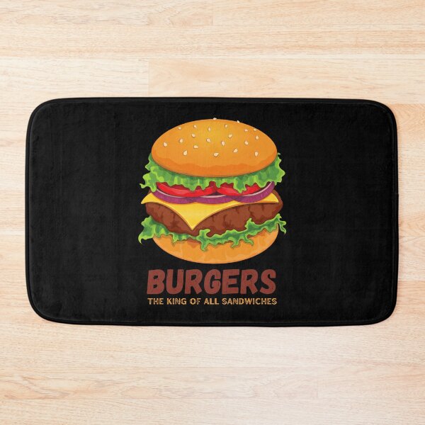 Item preview, Burgers - The king of all sandwiches - Burger Battle Royale designed and sold by WBP Mart.