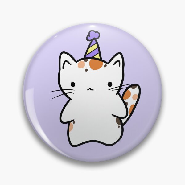 Item preview, Calico cat with a party hat designed and sold by dreamsclouds.