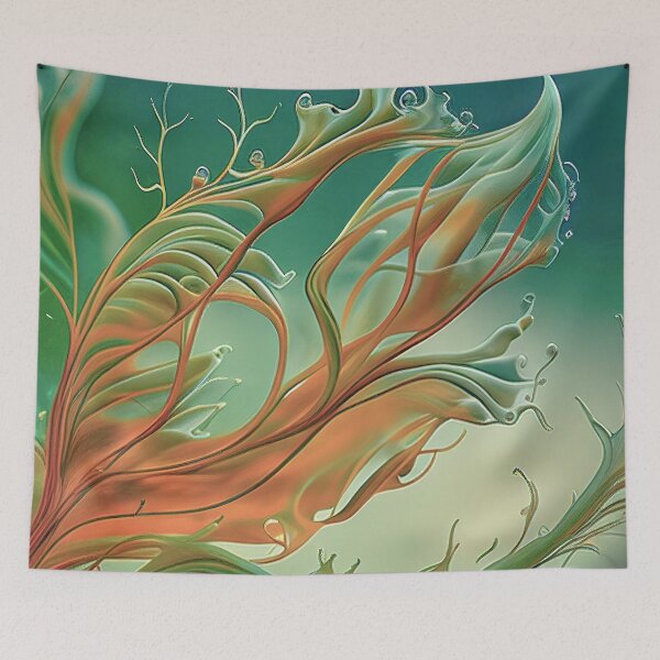 Item preview, Orange Seaweed  designed and sold by Tomasz Zawada.