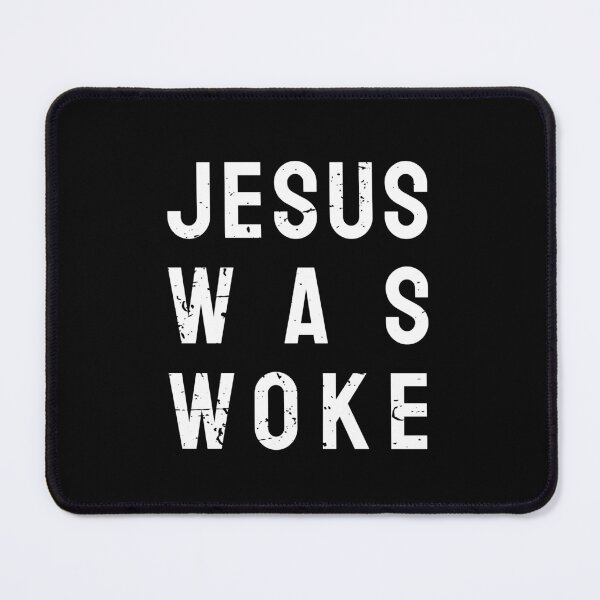 Item preview, Jesus Was Woke Vintage Retro Text designed and sold by bolkibox.
