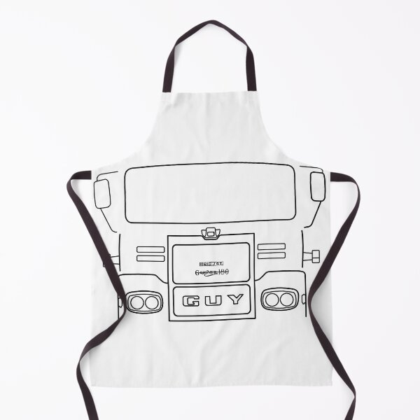 Item preview, Vintage Guy Big J 4T lorry outline (black) designed and sold by soitwouldseem.