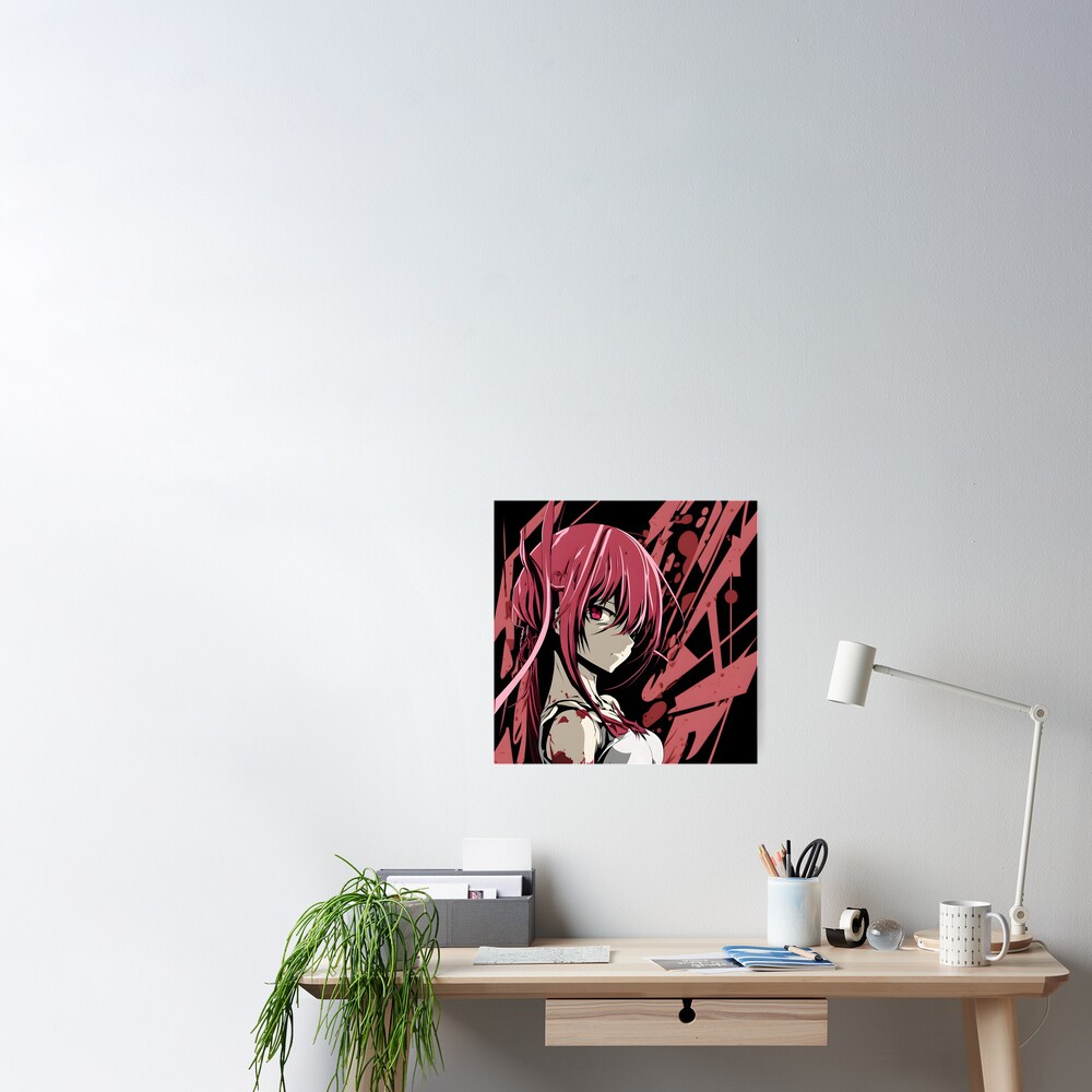 Lucy Elfen Lied, an art print by Sucubuss Art - INPRNT