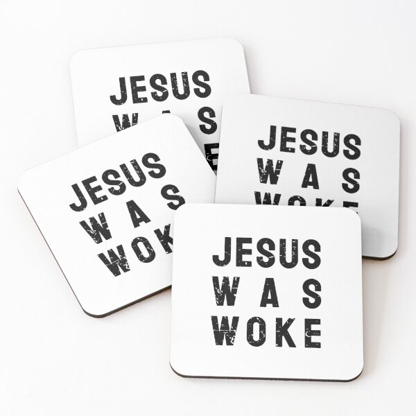 Item preview, Jesus Was Woke Vintage Retro Text designed and sold by bolkibox.