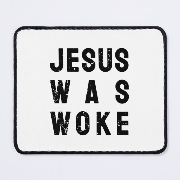 Item preview, Jesus Was Woke Vintage Retro Text designed and sold by bolkibox.