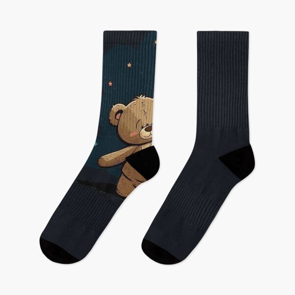 Item preview, tedy bear designs with stars designed and sold by zzibel.