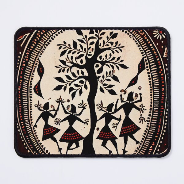 Item preview, Warli Dance designed and sold by Banded-Canyon.