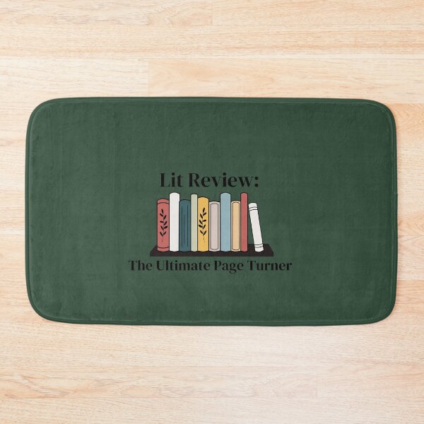 Item preview, Literature Review - The ultimate page turner - PhD Research humor designed and sold by Crafty-Anomaly.