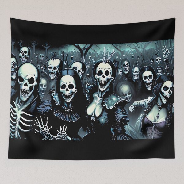 Item preview, Rave To The Grave Skeleton Hakken Gabber Grave Rave designed and sold by RaveToTheGrave.