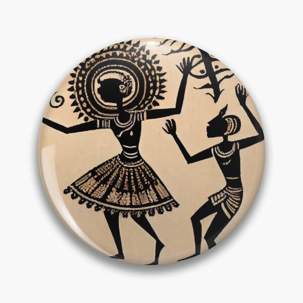Item preview, Warli Dance designed and sold by Banded-Canyon.