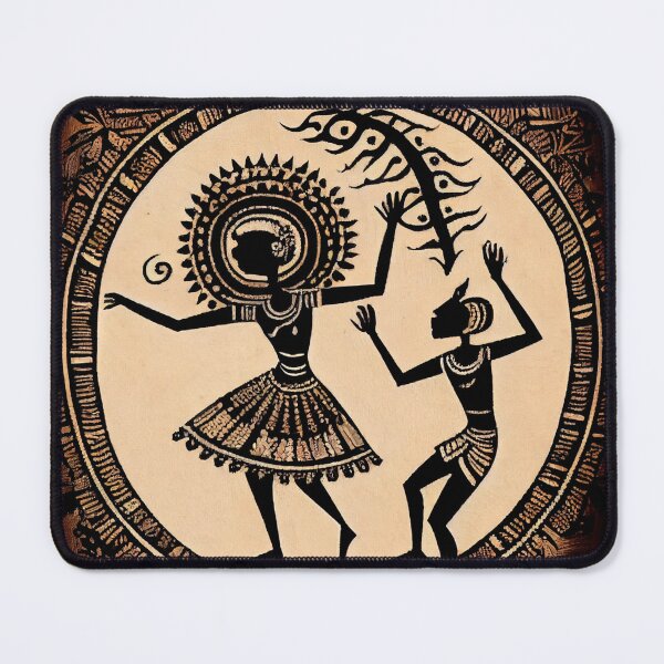 Item preview, Warli Dance designed and sold by Banded-Canyon.
