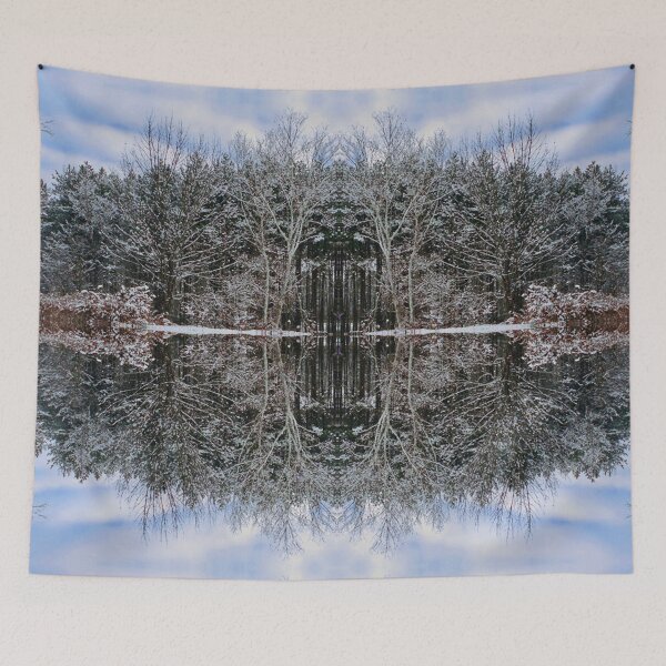 Item preview, Maine Winter Fairy Magic Forest in the Sky designed and sold by AuntyReni.