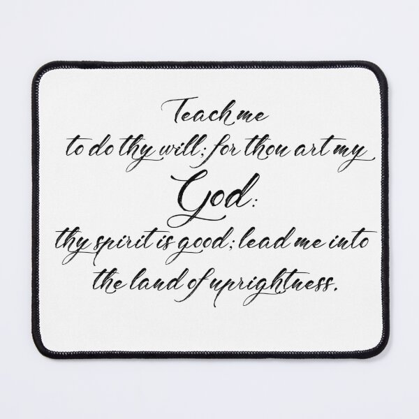 Item preview, Psalms 143:10 Scripture designed and sold by kimberpix.