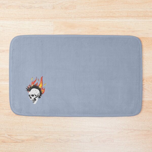 Item preview, White shirt. Flaming skullcap. designed and sold by Gadget80.