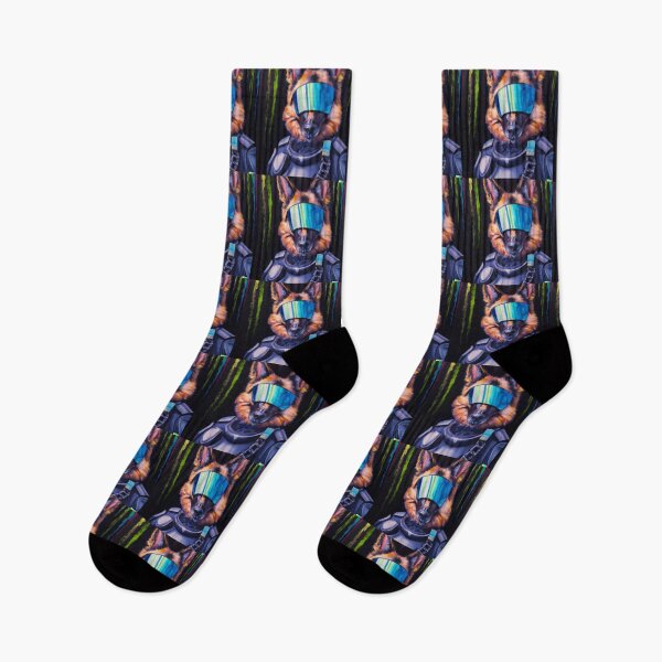 Item preview, Futuristic German Shepherd  designed and sold by GhostlierNation.